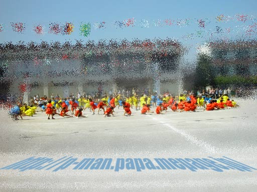 気合い太鼓だ　はっはっは