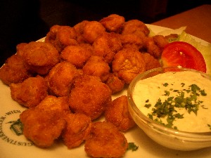 fried mashroom