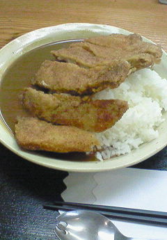 ソースカツカレー