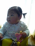 髪くくってみました２
