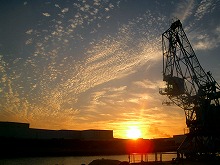 秋の夕暮れ