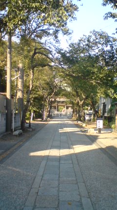 称名寺参道