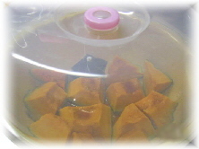 レンジかぼちゃ２