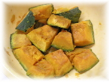 レンジかぼちゃ３