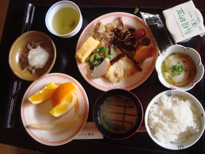 朝食バイキング