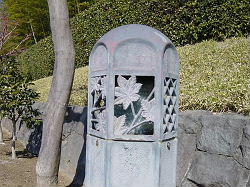 洒落た街頭です。