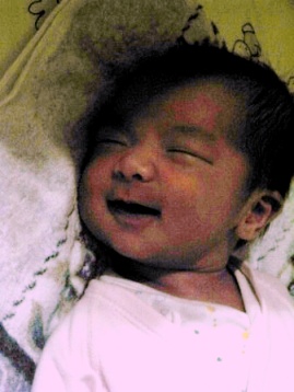 昭和レトロなリコの笑み