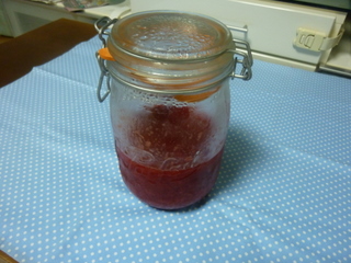 イチゴのコンフィチュール