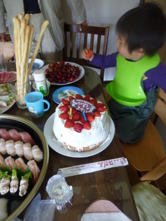 シフォンケーキ