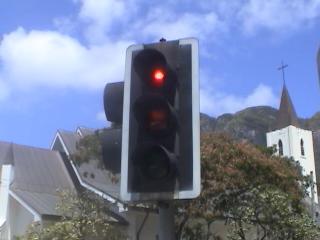 セイシェル唯一の信号機