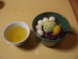 抹茶あんみつ