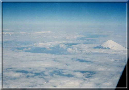 富士山　南東　上空