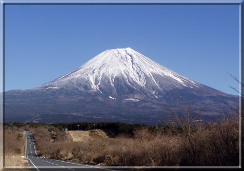 富士山　西北西　3