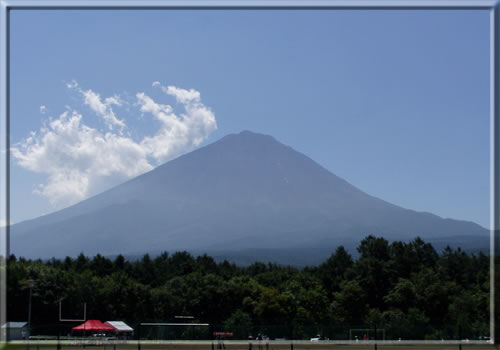 富士山　北北西　1
