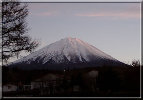 富士山　北北西　2