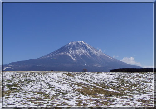 富士山　西北西　5