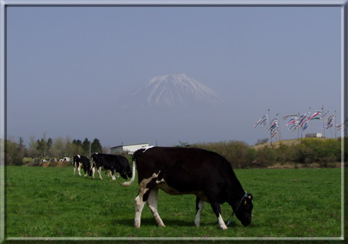 富士山　西北西　6