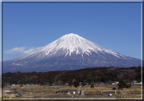 富士山　西南西　2