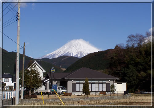 富士山　西南西　10