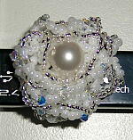 花モチーフのリング