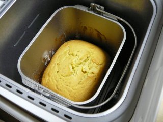 HBでバナナケーキ