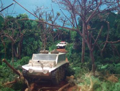 パトカー見える