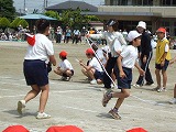 マコ運動会ゴール1