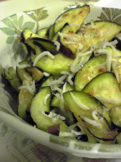 水茄子を浅漬けに。激うま☆