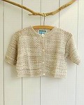 small-tuck　stitch　crew-neck　short　cardigan.jpg