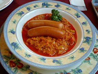 06.11.14カントリー日替わりランチパプリカレチョとチョリソー.JPG