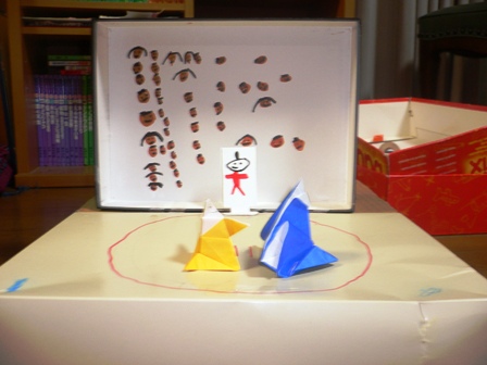 すもうのおりがみ