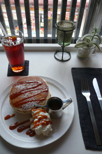 塩バターキャラメルのパンケーキ♪