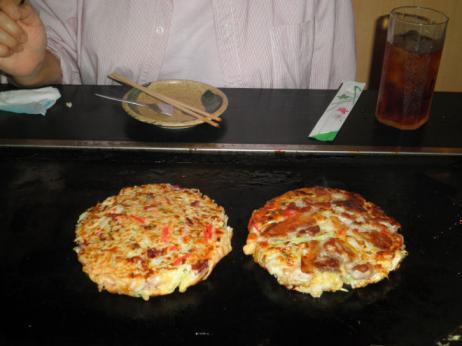 お好み焼き　イカ玉とぶた玉