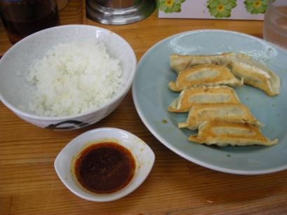 宇都宮みんみんの焼き餃子