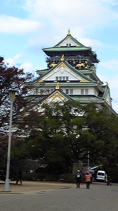 大阪なにわ一日一人旅（大阪城編）