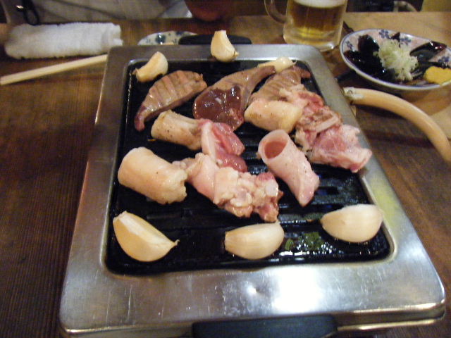 焼いてます