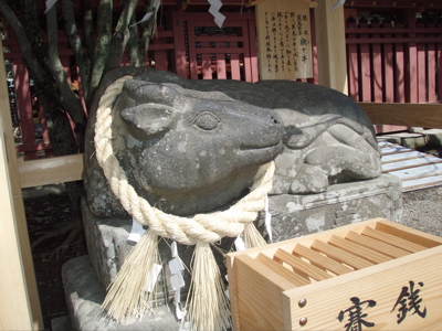 撫で牛