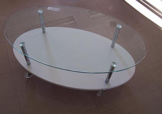リビングテーブル　楕円　サンプル1