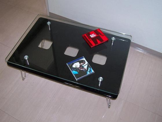 スキマ・ディスプレイテーブル　ブラック2
