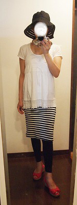 ボーダースカート