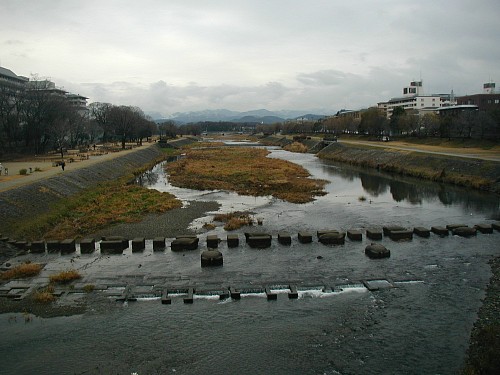 冬雨上がりの鴨川20090109.JPG