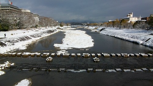 荒神橋からの鴨川20110117.JPG