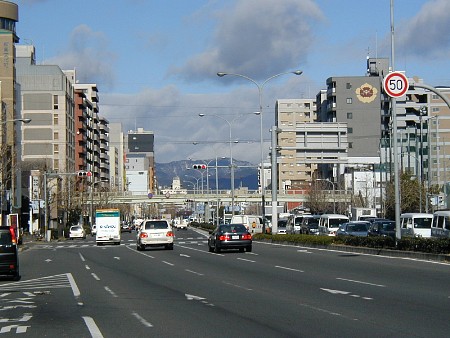 四条堀川から北方向20051220 正午