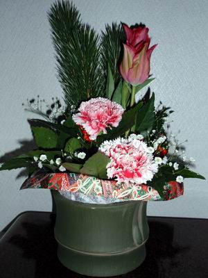 花:玄関飾り
