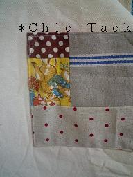 オーダー　姉妹エプロン（ポケット部分）