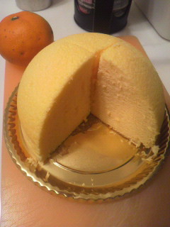 ヘルメットチーズケーキ切り