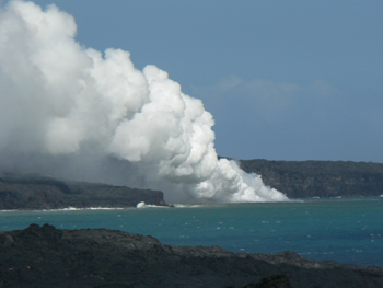 ハワイ島溶岩