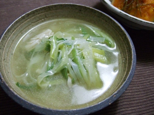 葱スープ