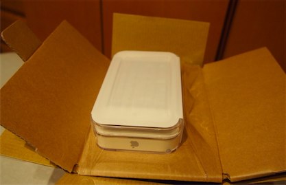 ipod touch white 64Gの梱包