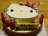 ハローキティのケーキ（2）